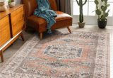 3×5 area Rugs On Sale Valenrug Washable Rug 3×5 – Ultra-thin Antique Collection area Rug, Stain Resistant Rugs for Living Room Bedroom, Distressed Persian Boho …