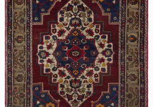 4 by 7 area Rug Turkish Vintage area Rug 4 7" X 6 9" 55 In X 81 In