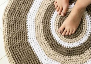 4 Foot Round Bathroom Rug Crochet Round Rug Pattern