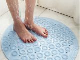 4 Foot Round Bathroom Rug Us $4 75 Off 55 55cm Round Bathroom Mats with Sunction Cup Anti Skid Mat for Shower Rug Massage Feet Mat Non Slip Bathtub Carpet Non toxic Bath