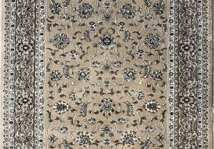 4 Piece area Rug Sets Traditional oriental Persian Floral 330 000 Point area Rug Beige Burgundy & Green Design 601 4 Feet X 5 Feet 9 Inch
