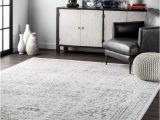 4 X 6 Gray area Rug Nuloom 4 X 6 Gray Indoor Distressed/overdyed Vintage area Rug In …