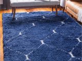 4 X 6 Navy Blue Rug 4 X 6 Marrakesh Shag Rug