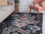 4 X 6 Navy Blue Rug Navy Blue 4 X 6 Morocco Rug Rugs