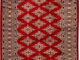 4 X 6 Red area Rug Pakistan Bohkara 4×6 Red Wool area Rug – oriental Rug Mart Inc