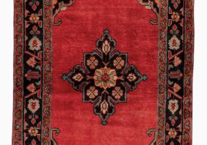 4 X 6 Red area Rug Persian Hamadan 4×6 Red Black Wool area Rug – oriental Rug Mart Inc