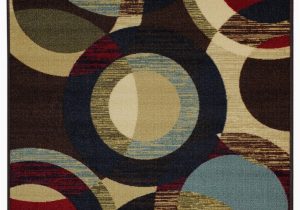 4 X 6 Rubber Backed area Rugs Hammam Maxy Home Contemporary Circles area Rug