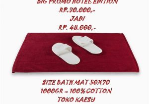 48 X 48 Bath Rug Jual Handuk Keset Hotel Bath Mat towel Hotel 50 X 70 Grade A Jakarta Barat toko Kaesu