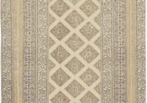 48 X 60 area Rug French Connection Bryn Stonewash Printed Cotton Accent Rug 48 In X 72 In Natural