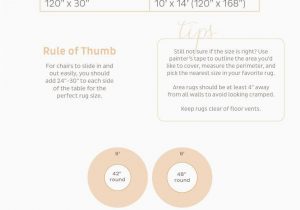 48 X 60 area Rug Guide to Choosing A Rug Size