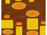 48 X 60 area Rug Mid Century area Rug Homer 60" X 48"