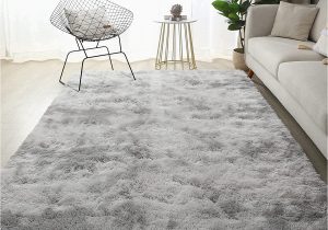 4×6 area Rugs for Sale Ultra soft Fluffy area Rugs for Bedroom 4×6, Shaggy Bedroom Carpet, Plush Living Room Shag Furry Floor Rugs, Non-slip Tie-dyed Floor Carpet