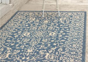 4×6 Blue Outdoor Rugs 4 X 6 Outdoor Botanical Rug