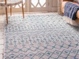 4×6 Blue Outdoor Rugs Light Blue 4 X 6 Outdoor Lattice Rug