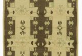 5 7 area Rugs Under 50 Beige Brown All Wool Hand Knotted Vintage area Rug 4 2" X 7 5" 50 In X 89 In