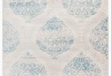 5 by 7 area Rugs at Walmart Distressed Floral Damask Bohemian Blue 5 X 7 area Rug Walmart