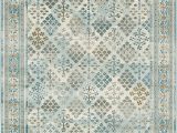 5 Ft Square area Rugs area Rug Vintage Light Blue 5 X 8 Ft St John Collection Rugs Inspired Overdyed Carpet