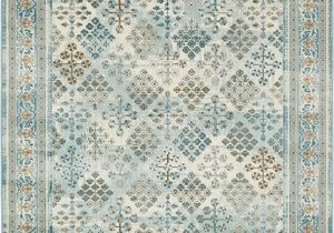 5 Ft Square area Rugs area Rug Vintage Light Blue 5 X 8 Ft St John Collection Rugs Inspired Overdyed Carpet