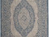 5 Ft X 7 Ft area Rug Courtyard Brooklyn Light Grey Blue 5 Ft 3 Inch X 7 Ft 7