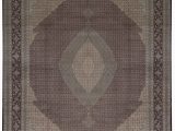 5 X 11 area Rug E Of A Kind Hand Knotted Brown 1 5" X 11 9" Runner Wool area Rug
