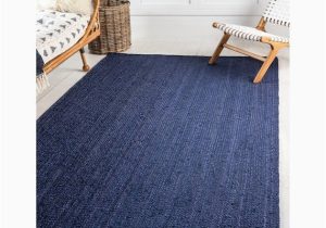 5 X 7 Blue Rug Buy soft Navy Blue 5 X 7 Braided area Rugs for Living Room On – Etsy