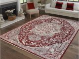 5 X 7 Red area Rug Gertmenian asteria 5 X 7 Red Indoor Medallion area Rug In the Rugs …