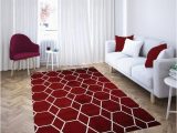 5 X 7 Red area Rug Msrugs Moroccan 5 X 7 Red Indoor Abstract area Rug In the Rugs …