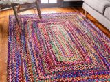 5 X 8 Bath Rug Multi 5 X 8 Braided Chindi Rug area Rugs