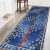 54 Inch Bath Rug Ethnic soft Velvet Bathroom Rug