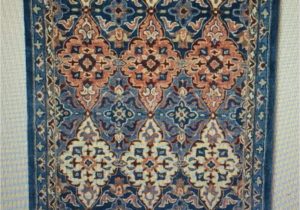 5×7 area Rugs at Target Threshold area Rug 5 X 7 Wool Tar Loop Hand Tufted New Blue Goodweave