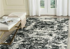 5×7 Black and White area Rugs Ox Bay Infinity 5 X 7 Gray Black White Distressed Medallion area Rug