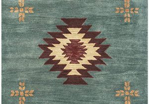 6 by 10 area Rugs Rizzy Home Collection Wool area Rug 2 6" X 10 Gray Blue Rust Burgundy Tan Khaki southwest Tribal