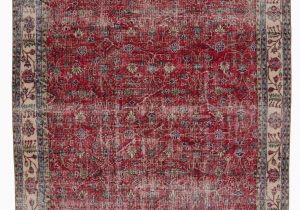 6 by 10 area Rugs Turkish Vintage area Rug 6 6" X 10 2" 78 In X 122 In