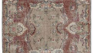 6 by 10 area Rugs Turkish Vintage area Rug 6 6" X 10 3" 78 In X 123 In