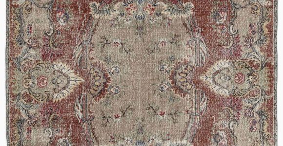 6 by 10 area Rugs Turkish Vintage area Rug 6 6" X 10 3" 78 In X 123 In