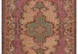 6 by 6 area Rug Turkish Vintage area Rug 6 6" X 9 4" 78 In X 112 In