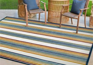 6 Foot by 7 Foot area Rug Design House Blithe Indoor Outdoor area Rug, 6-foot 7-inch by 9 …