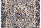 6 Foot Square area Rug Evoke Deonte Grey Navy 6 Ft 7 Inch X 6 Ft 7 Inch Square