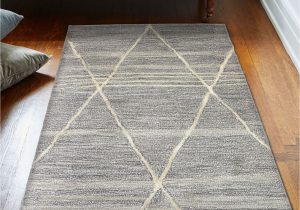 6 X 8 Gray area Rug Lola Rug Color Taupe Size 5 6" X 8 6"