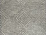 6 X 8 Grey area Rug Rizzy Home Idyllic Collection Wool area Rug 2 6" X 8 Gray Gray Rust Blue solid