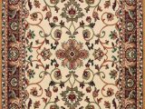 63 X 90 area Rug 63" X 90" Cream Polypropylene area Rug