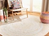 6ft X 6ft area Rugs Safavieh Braided Beige 6 Ft. X 6 Ft. Round Striped solid area Rug …