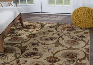 7 by 10 area Rug Details About Beige Floral Transitional area Rug Leaves 8×10 Carpet Actual 7 10" X 10 3"