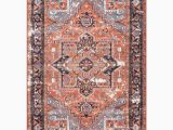 7 by 8 area Rugs Nuloom Sherita oriental Persian Rust 7 Ft X 8 Ft area