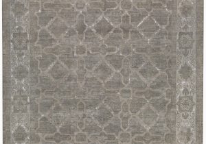7 X 13 area Rug E Of A Kind Hand Knotted Gray 9 7" X 13 6" Wool area Rug