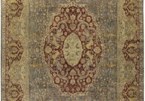 7 X 14 area Rug E Of A Kind sona Hand Knotted Red Beige 11 7" X 14 Wool area Rug