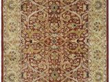 7 X 9 area Rugs Lowes Safavieh Heritage Decorative Rug 7 6" X 9 6" Red Gold