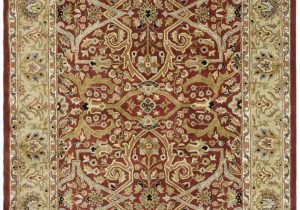 7 X 9 area Rugs Lowes Safavieh Heritage Decorative Rug 7 6" X 9 6" Red Gold