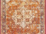 7 X 9 area Rugs Lowes Surya Serapi Updated Traditional area Rug 6 Ft 7 In X 9 Ft 6 In Rectangular orange