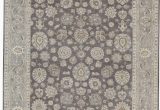 8 by 13 area Rugs E Of A Kind Hand Knotted Gray 9 8" X 13 3" Wool area Rug